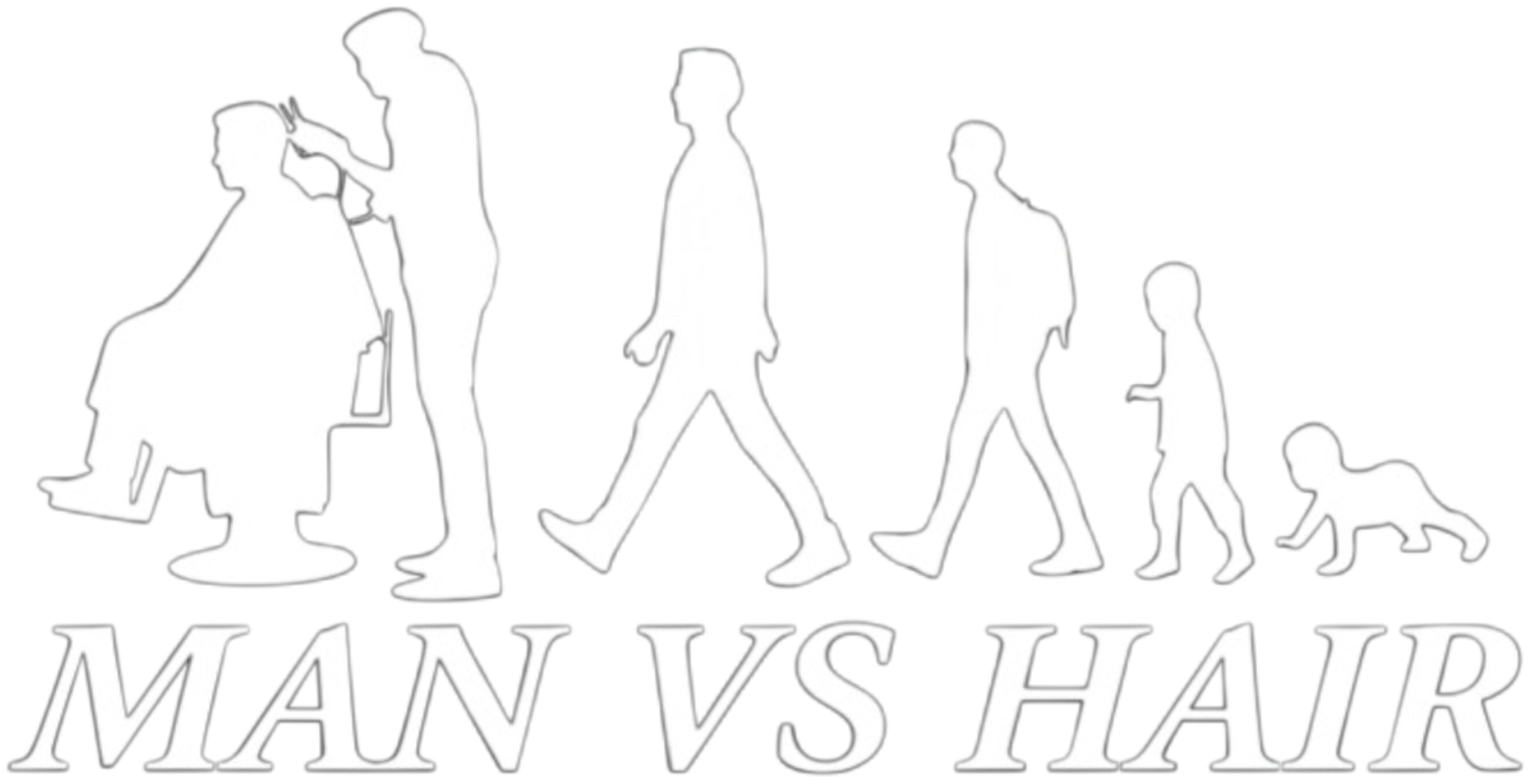 Man vs Hair